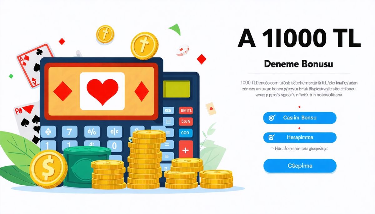 Casitoros 1000 TL deneme bonusu: şartlar ve çevrim hesaplama rehberi